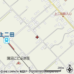 秋田県潟上市天王持谷地37周辺の地図