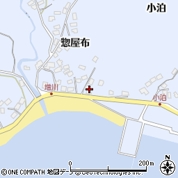 秋田県男鹿市船川港増川小泊105周辺の地図