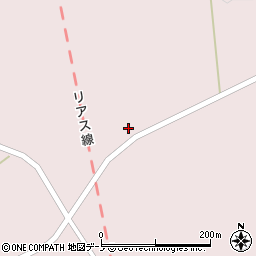 岩手県下閉伊郡岩泉町小本大牛内102-2周辺の地図