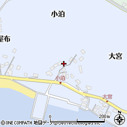 秋田県男鹿市船川港増川小泊89周辺の地図