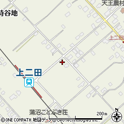 秋田県潟上市天王持谷地46周辺の地図