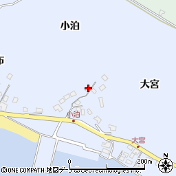 秋田県男鹿市船川港増川小泊91-2周辺の地図