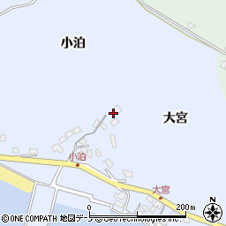 秋田県男鹿市船川港増川小泊18周辺の地図