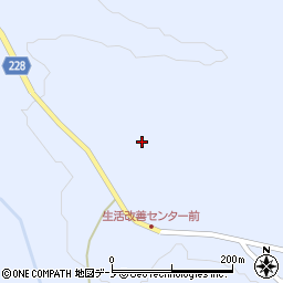 秋田県井川町（南秋田郡）井内周辺の地図