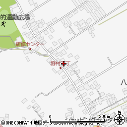 秋田県潟上市昭和大久保北野白洲野22-5周辺の地図