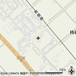 秋田県潟上市天王持谷地82-31周辺の地図