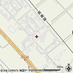 秋田県潟上市天王持谷地82-22周辺の地図