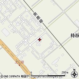 秋田県潟上市天王持谷地82-30周辺の地図