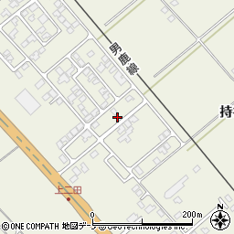 秋田県潟上市天王持谷地82周辺の地図