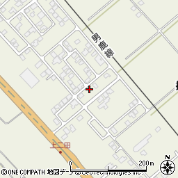 秋田県潟上市天王持谷地82-18周辺の地図