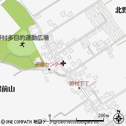 秋田県潟上市昭和大久保北野白洲野39周辺の地図