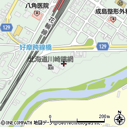 米久株式会社盛岡支店周辺の地図