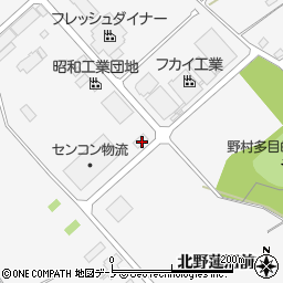 秋田県潟上市昭和大久保北野蓮沼前山1周辺の地図
