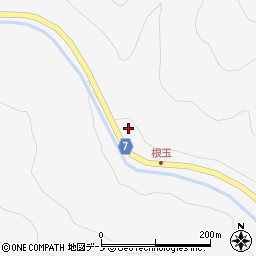 岩手県下閉伊郡岩泉町岩泉根玉7周辺の地図