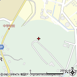 秋田県男鹿市船川港南平沢周辺の地図