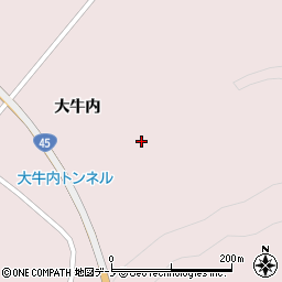 岩手県下閉伊郡岩泉町小本大牛内150-6周辺の地図