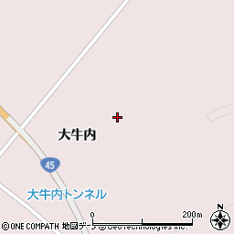 岩手県下閉伊郡岩泉町小本大牛内150-4周辺の地図