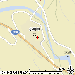 岩泉町立小川中学校周辺の地図