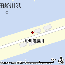 秋田県男鹿市船川港船川208周辺の地図
