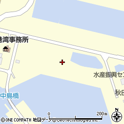 秋田県男鹿市船川港船川外ケ沢周辺の地図