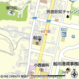 秋田県男鹿市船川港船川栄町54周辺の地図