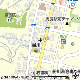 秋田県男鹿市船川港船川栄町54-2周辺の地図