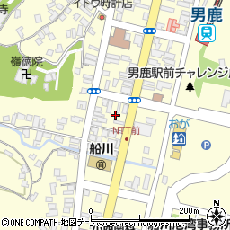 秋田県男鹿市船川港船川栄町49周辺の地図