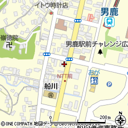 秋田県男鹿市船川港船川栄町47-1周辺の地図