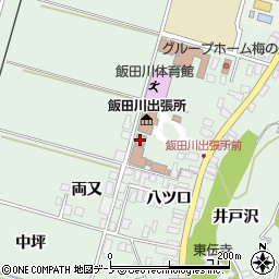 潟上市市民センター飯田川館周辺の地図