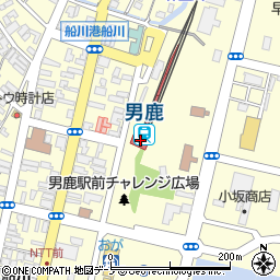 秋田県男鹿市船川港船川新浜町1周辺の地図