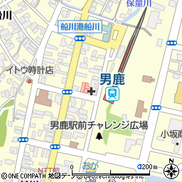 秋田県男鹿市船川港船川新浜町30周辺の地図