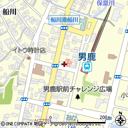 秋田県男鹿市船川港船川栄町87周辺の地図