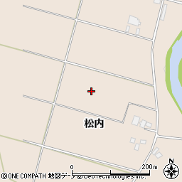 岩手県盛岡市松内周辺の地図