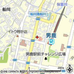 秋田県男鹿市船川港船川栄町89-1周辺の地図
