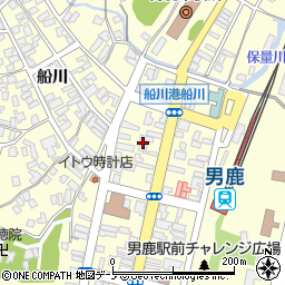 秋田県男鹿市船川港船川栄町15周辺の地図
