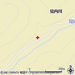 岩手県下閉伊郡岩泉町門見内川70周辺の地図