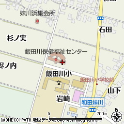潟上市役所　体育・文化若竹児童センター周辺の地図