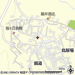 秋田県男鹿市船川港船川親道周辺の地図