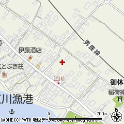 秋田県潟上市天王周辺の地図
