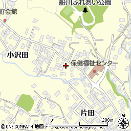 秋田県男鹿市船川港船川小沢田19周辺の地図