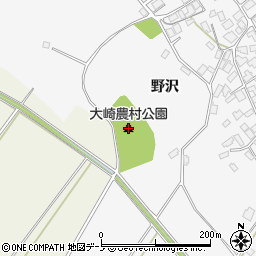 大崎農村公園周辺の地図