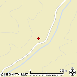 岩手県下閉伊郡岩泉町門見内川56周辺の地図