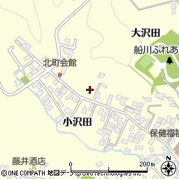 秋田県男鹿市船川港船川小沢田31周辺の地図