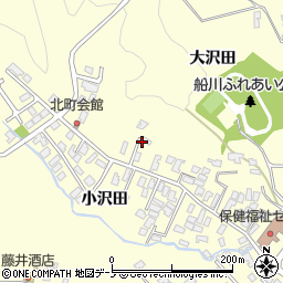 秋田県男鹿市船川港船川小沢田29周辺の地図