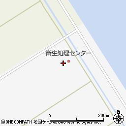 秋田県潟上市昭和大久保大藤崎周辺の地図