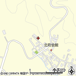 秋田県男鹿市船川港船川小沢田95周辺の地図