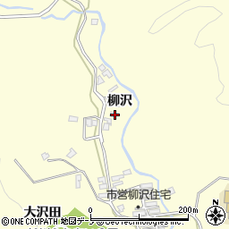 秋田県男鹿市船川港船川柳沢51周辺の地図