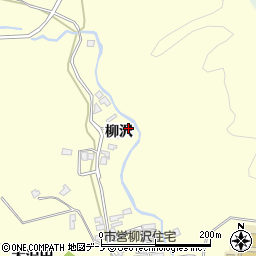 秋田県男鹿市船川港船川柳沢70周辺の地図