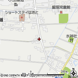 秋田県潟上市飯田川飯塚飯塚12-6周辺の地図