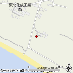 秋田県男鹿市船越一向314周辺の地図